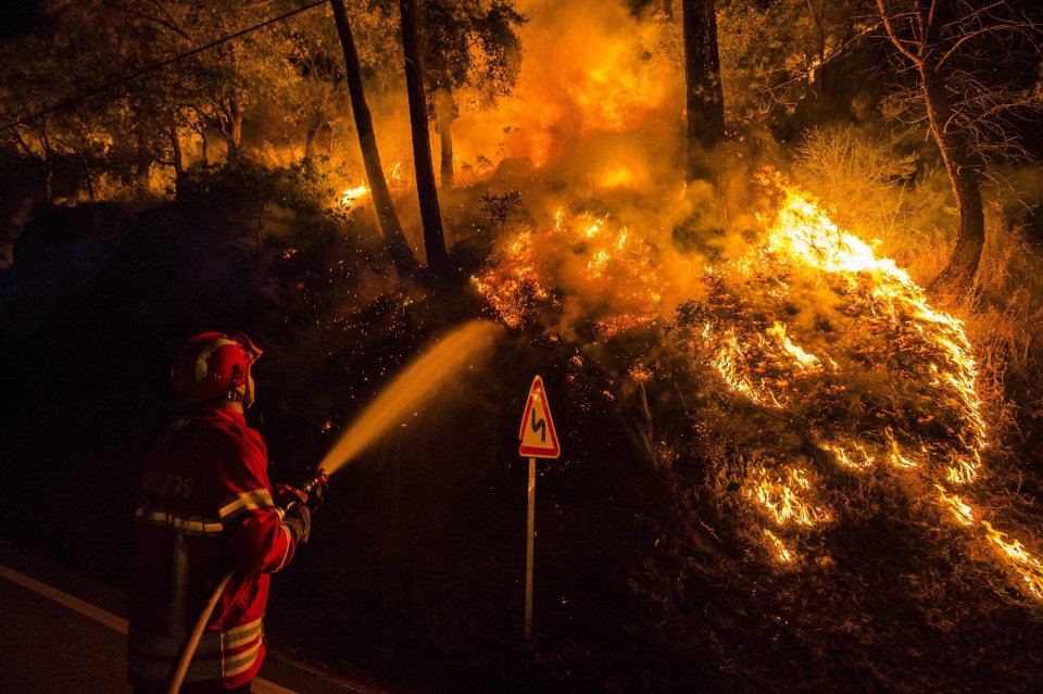  Fires have continued to rage near popular holiday hotspots across southern Europe today