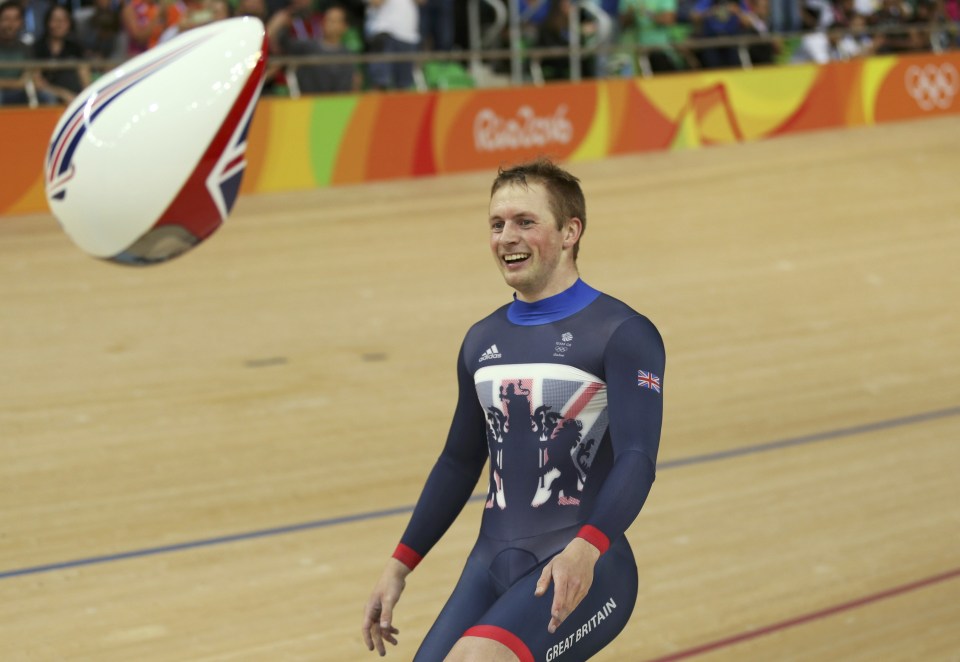 2016 Rio Olympics - Cycling Track - Men's Team Sprint Final Gold Race