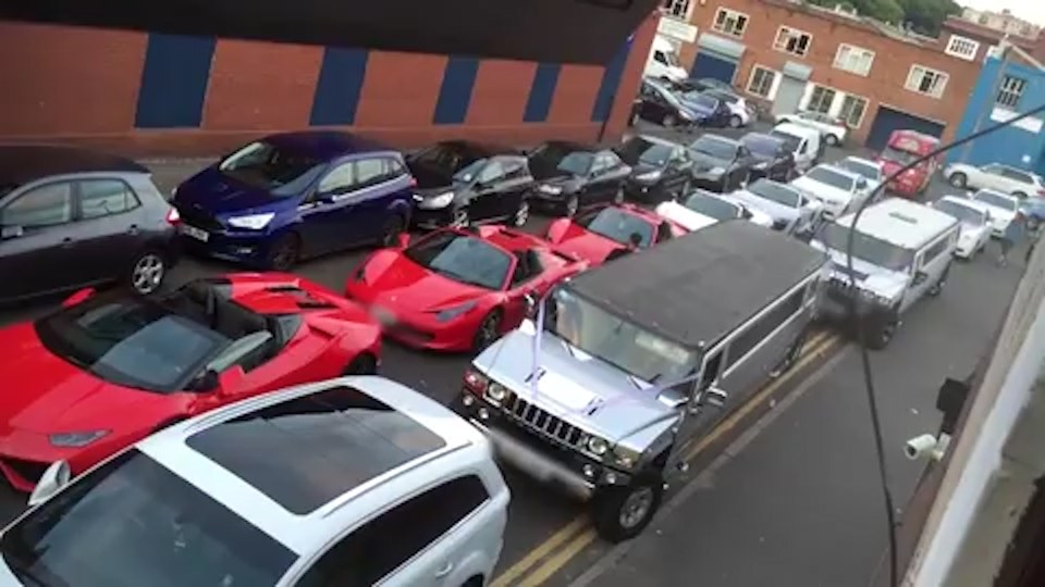 Supercar car park 