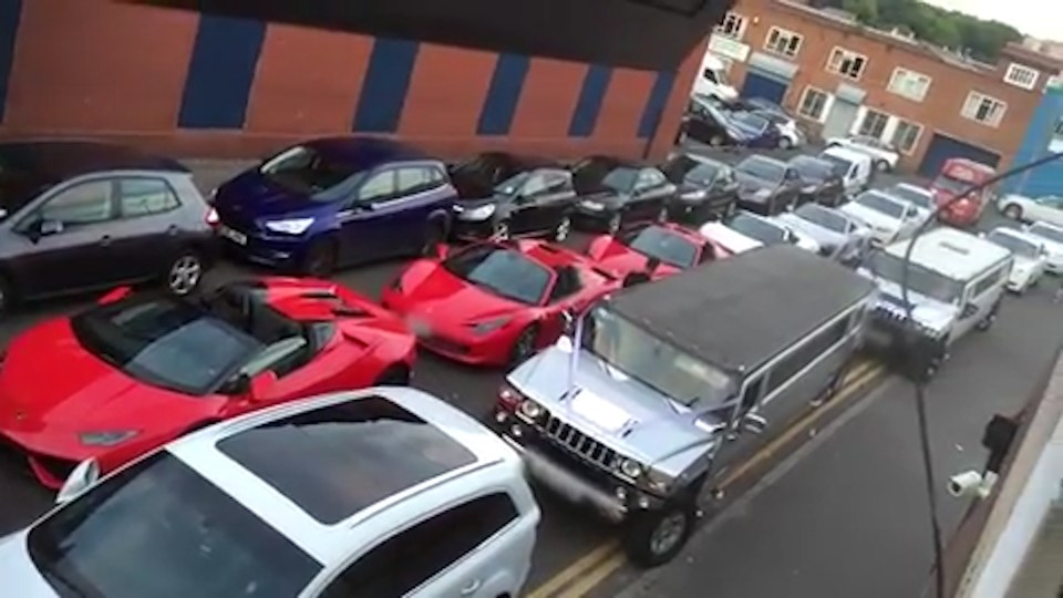 Supercar car park 