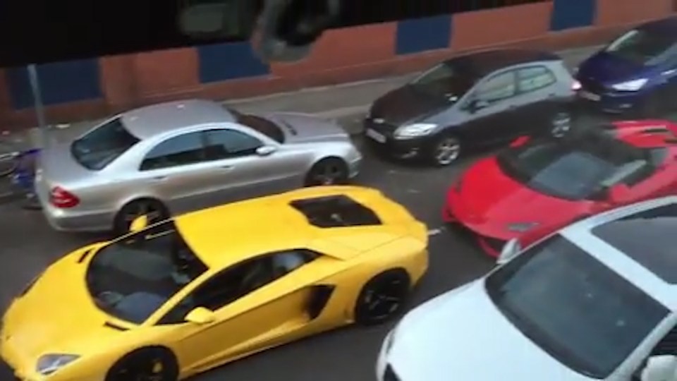 Supercar car park 