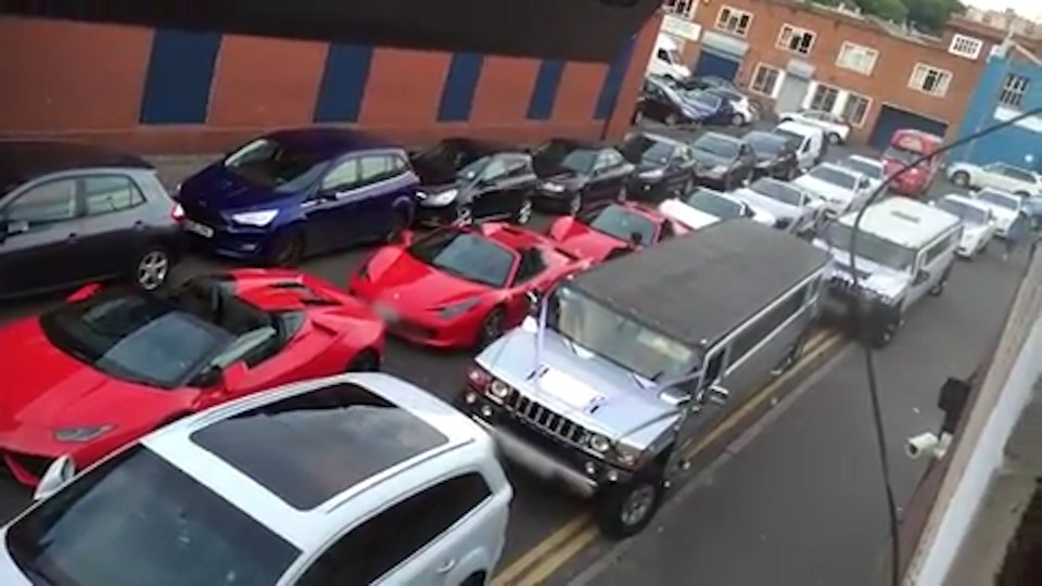 Supercar car park