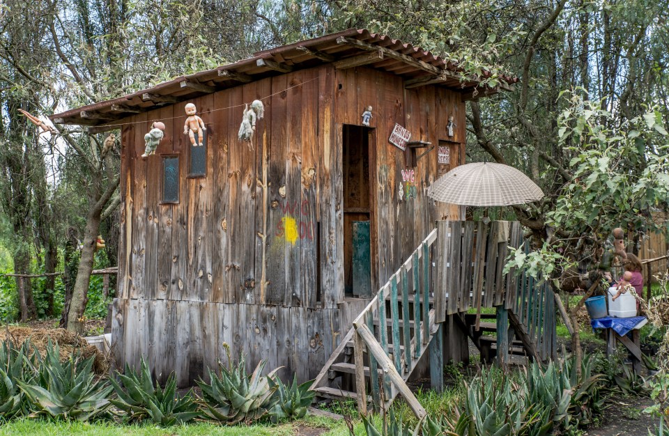 It now welcomes thousands of visitors every year to the remote plot near Mexico City