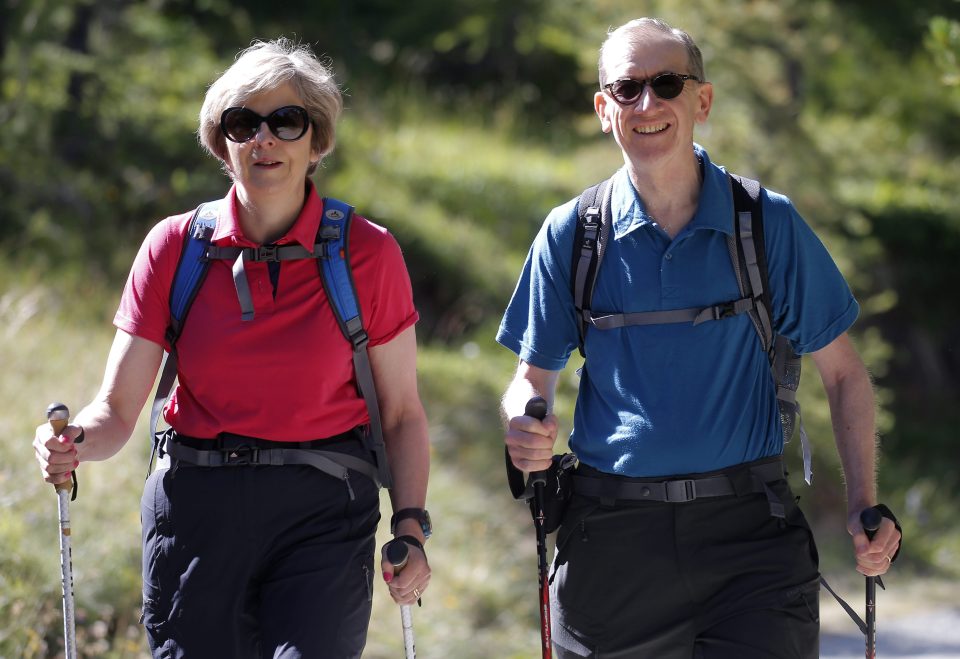  Mrs May - who recently returned from a walking holiday in Switzerland - wants to draw more visitors from home and abroad