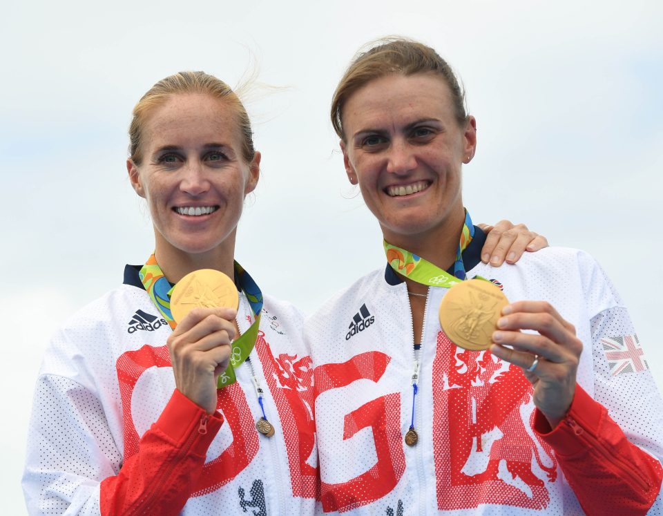  Helen Glover and Heather Stanning claim gold in the pairs