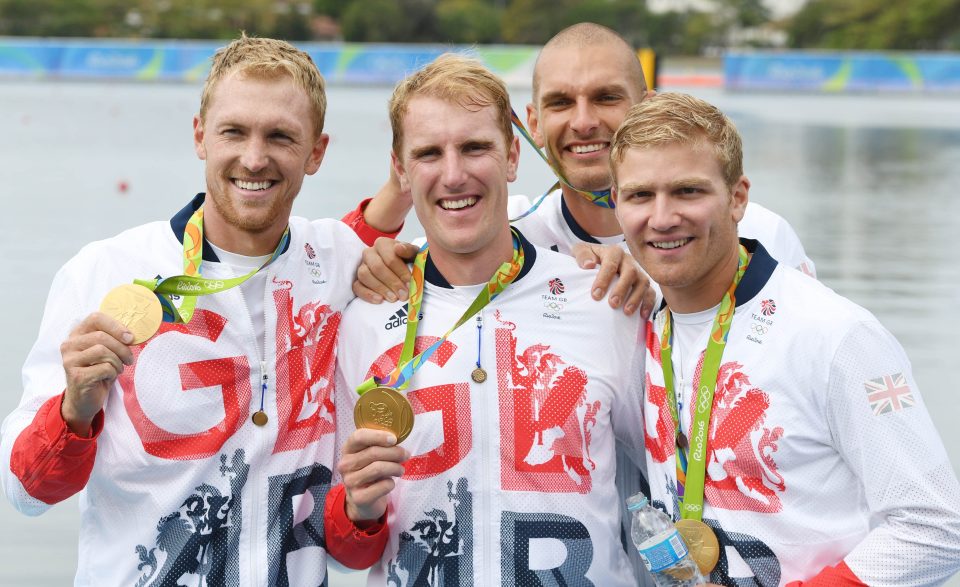 The mens coxless four were imperious in seeing off rivals Australia to win