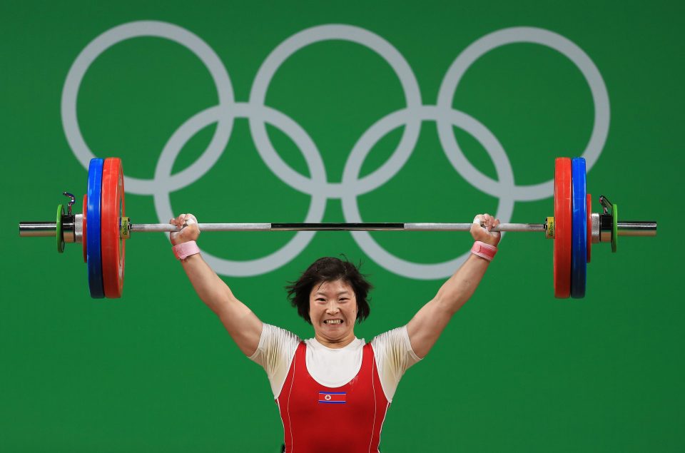  While Rim Jong-sim also topped the podium in the women's weightlifting