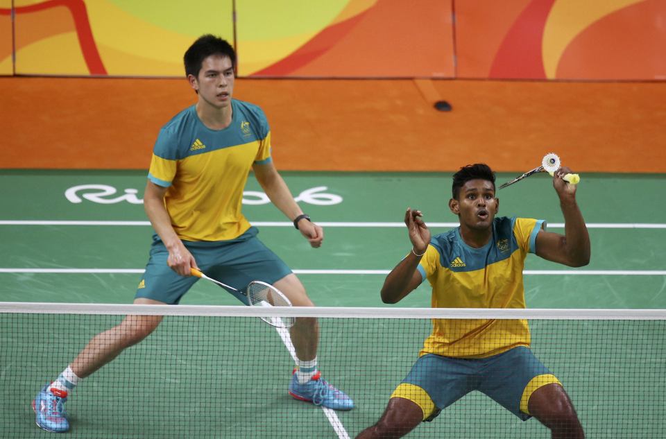  Serasinghe and Matthew Chau crashed out of the Rio Olympics