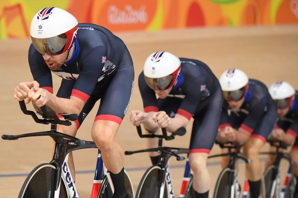 Team GB smashed the world record in the team pursuit final in Rio