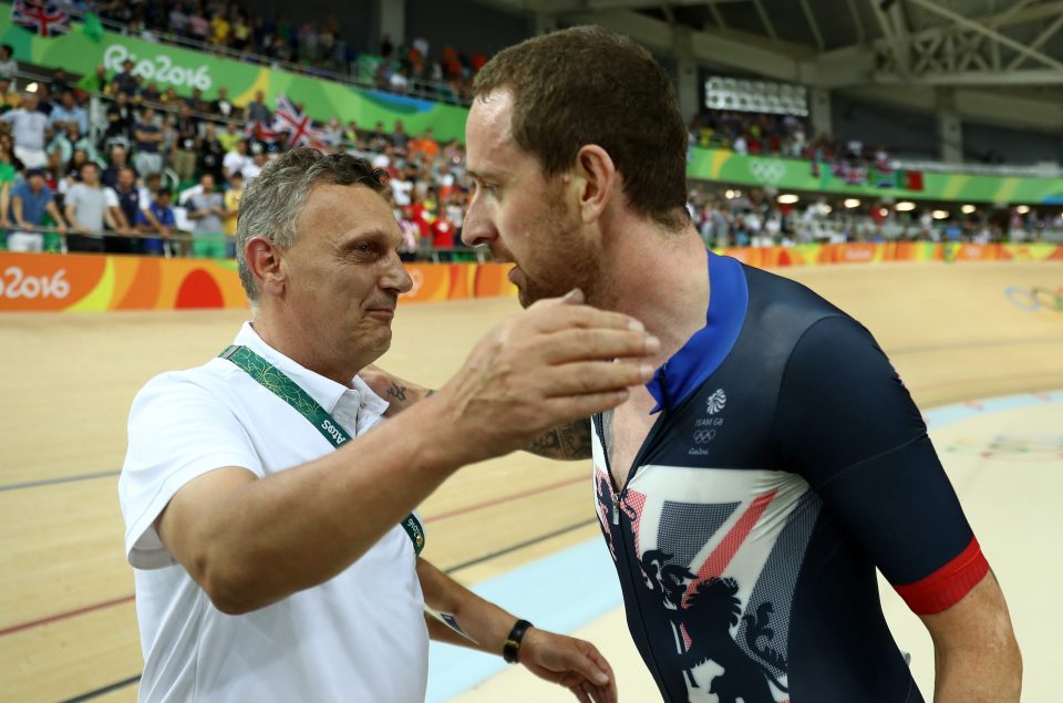 Bradley Wiggins won gold in his last race at an Olympic Games as the Brits also smashed the world record