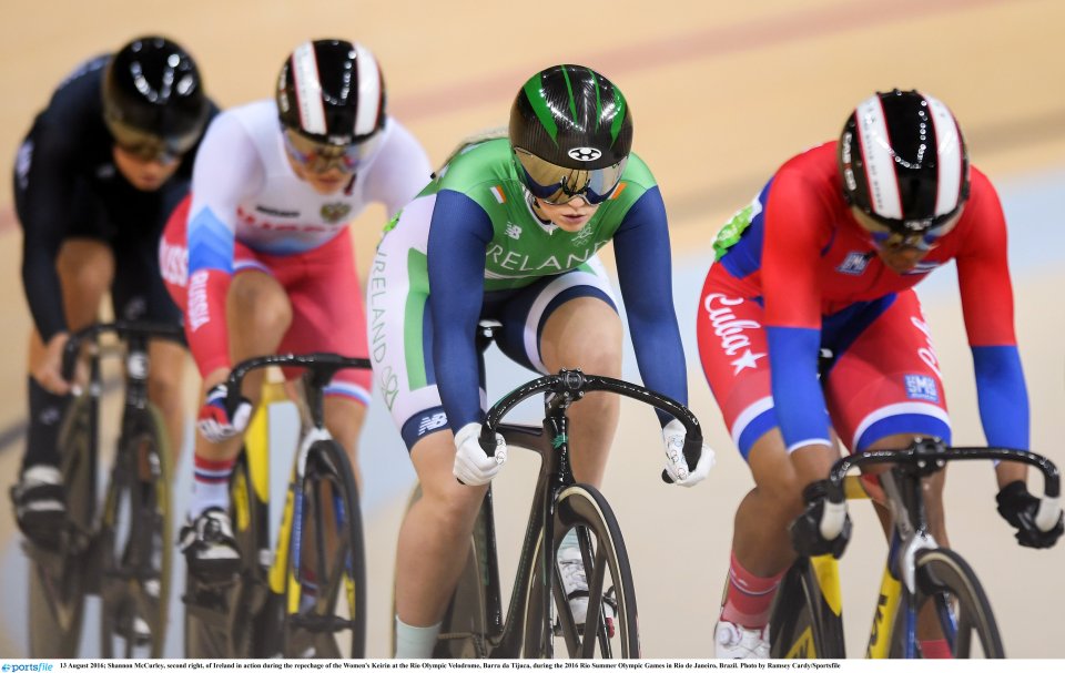 Shannon McCurley is Ireland's first ever track cyclist