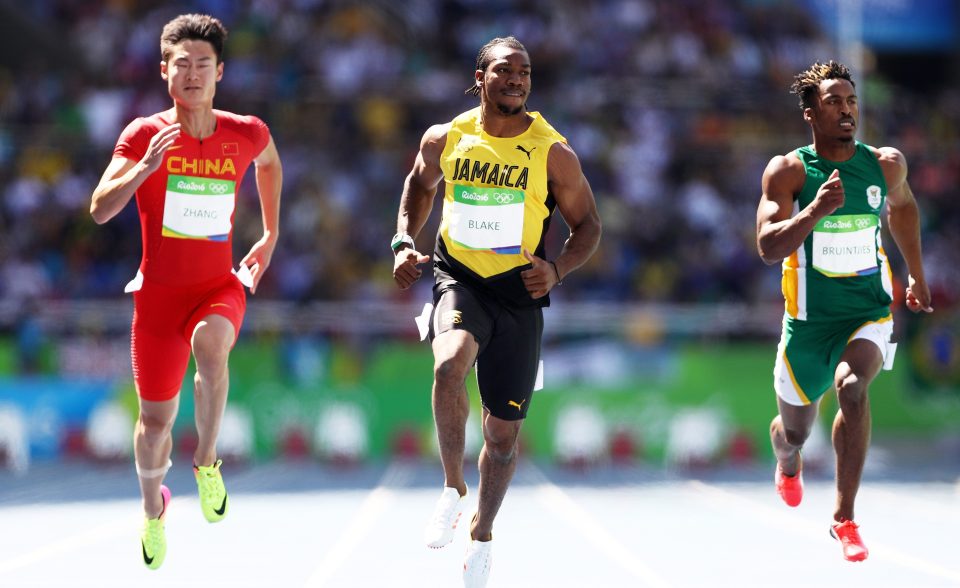 Bolts Jamaica team-mate Yohan Blake also won his heat, with a time of 10.11s