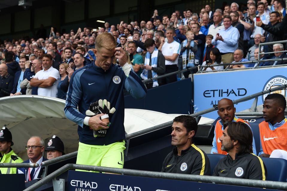 Joe Harts omission was a big call by Pep Guardiola and has put his future in turmoil