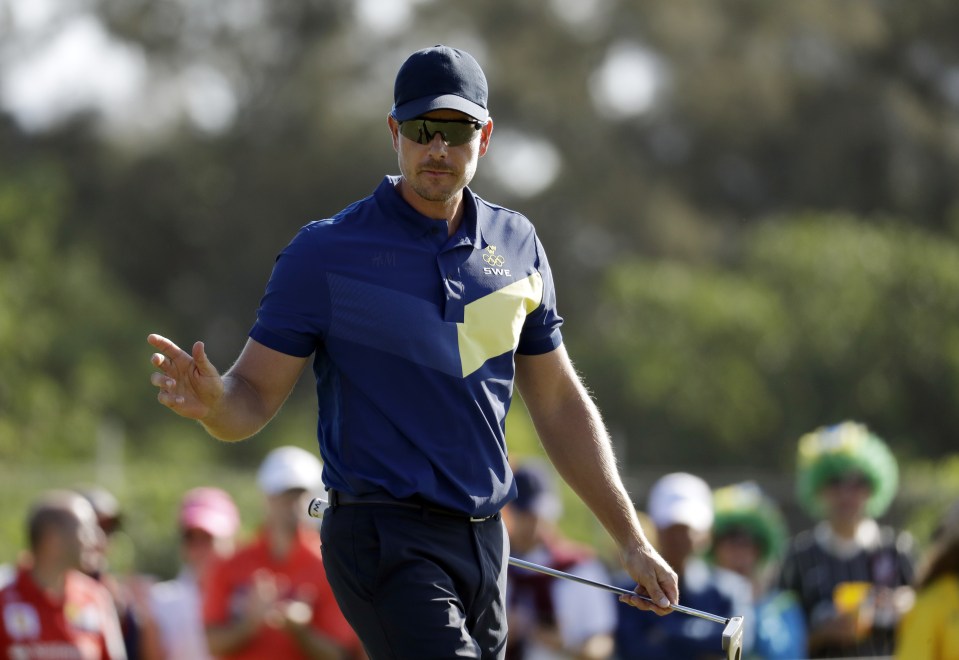 Henrik Stenson is in the hunt after winning The Open last month