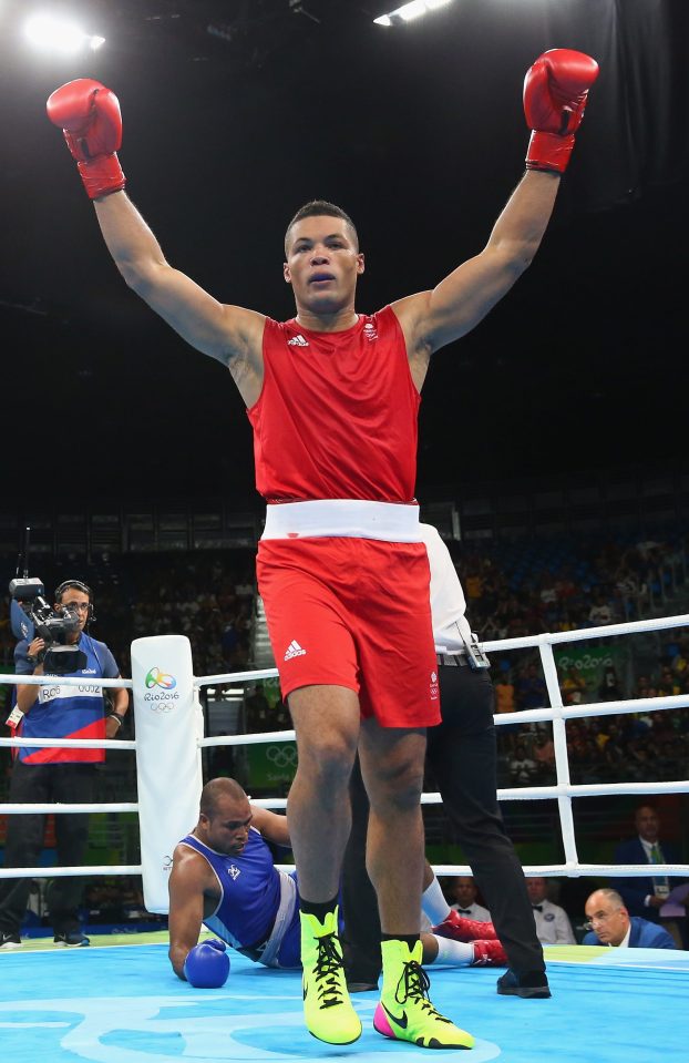  Joyce was fighting in his first Olympic bout