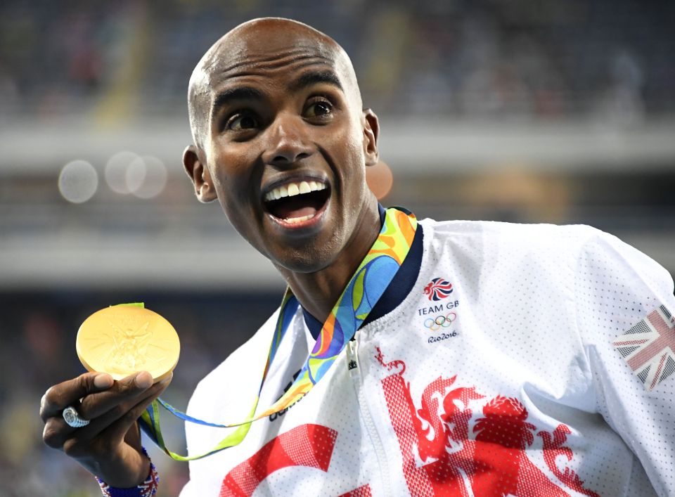  Britain's Mo Farah claims another Olympic gold