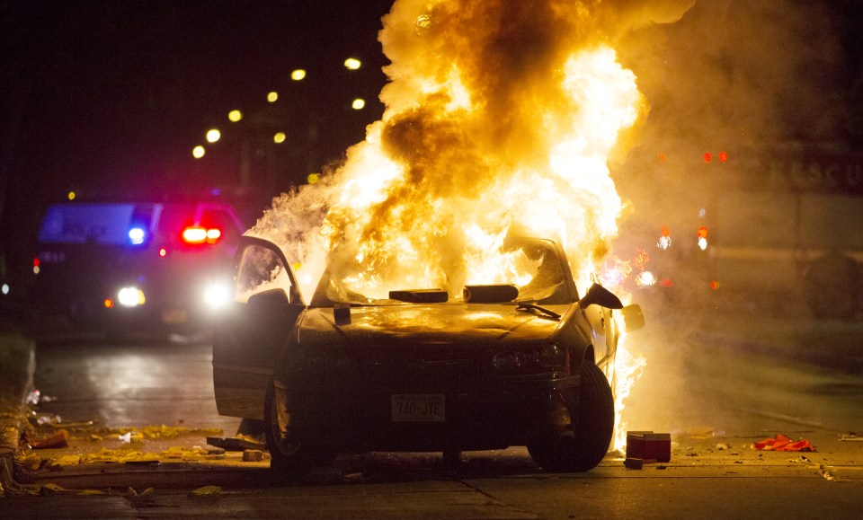  His killing sparked hours of violent protests on the city's predominantly black north side