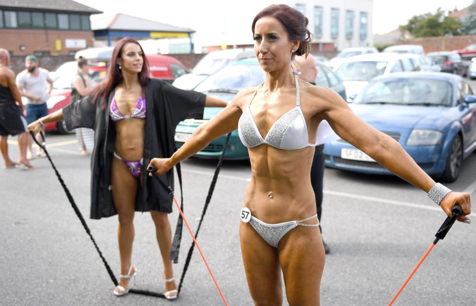 Bodybuilders aged 20 to 70 took part