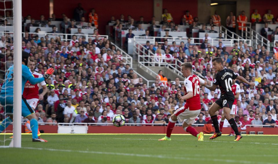  Coutinho scored his second after half-time