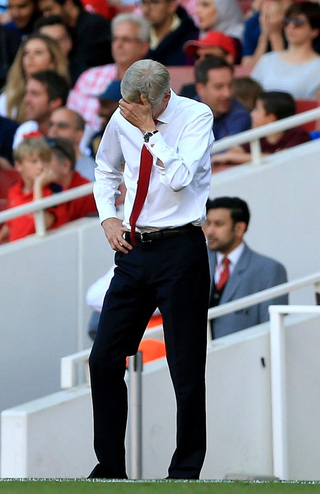  Gunners boss Arsene Wenger saw his defence continually exposed by Liverpool