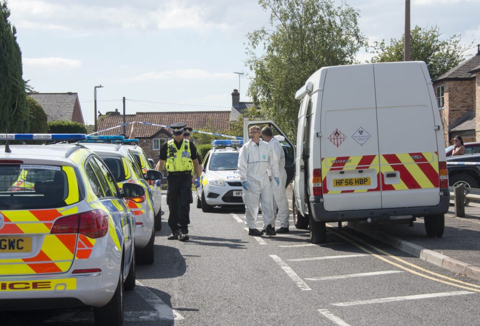  Cops launch investigation ... victim in his 20s was pronounced dead at the scene in Wessex Road on Sunday afternoon