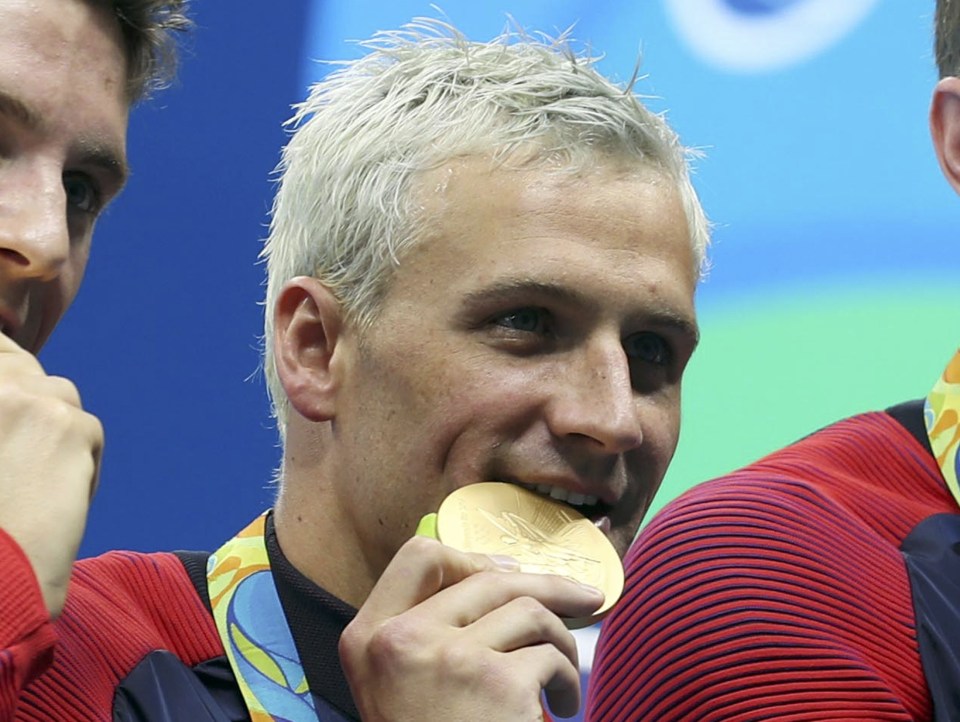 Olympics: Swimming-Evening Session