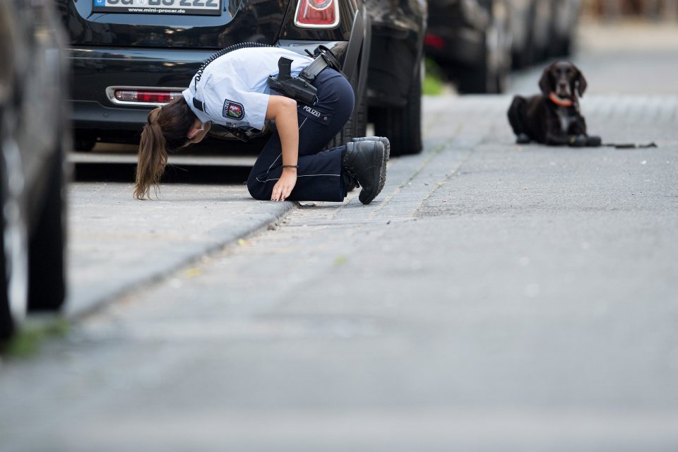  Forensics have secured evidence at the scene after being called to reports of a flurry of gunshots and an argument