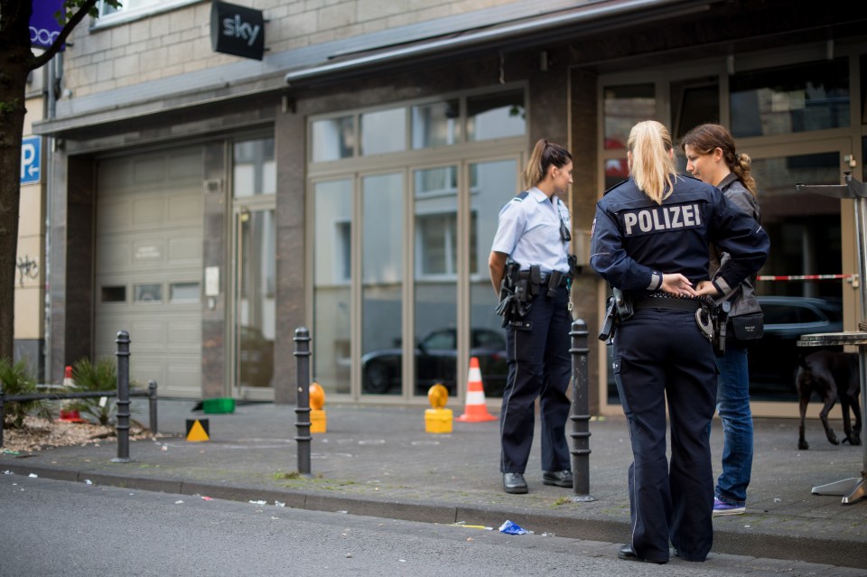  Police said a number of callers reported the incident involving several people in downtown Cologne before 4am