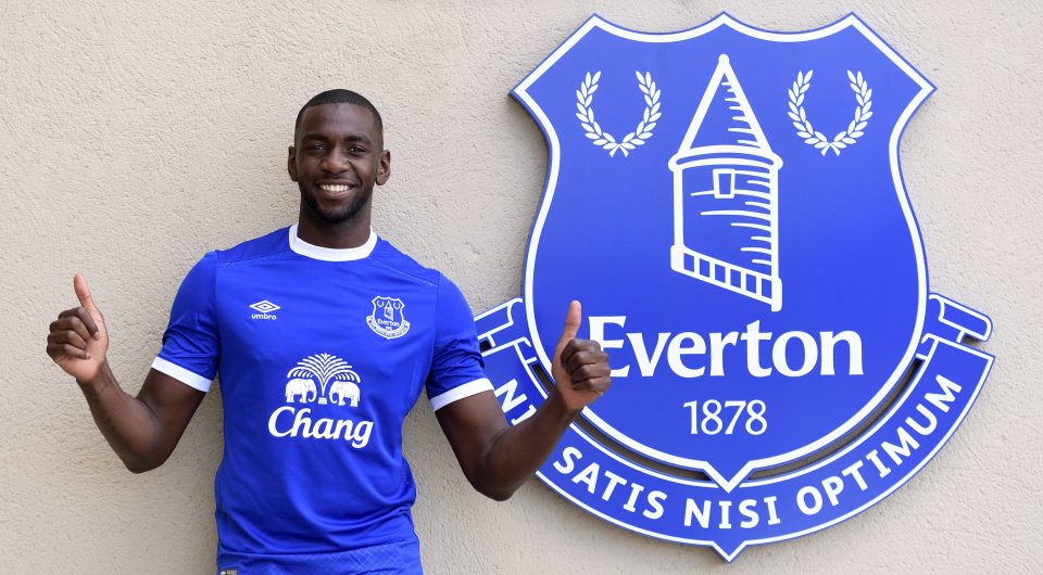  Everton have signed Crystal Palace star Yannick Bolasie on a five-year deal