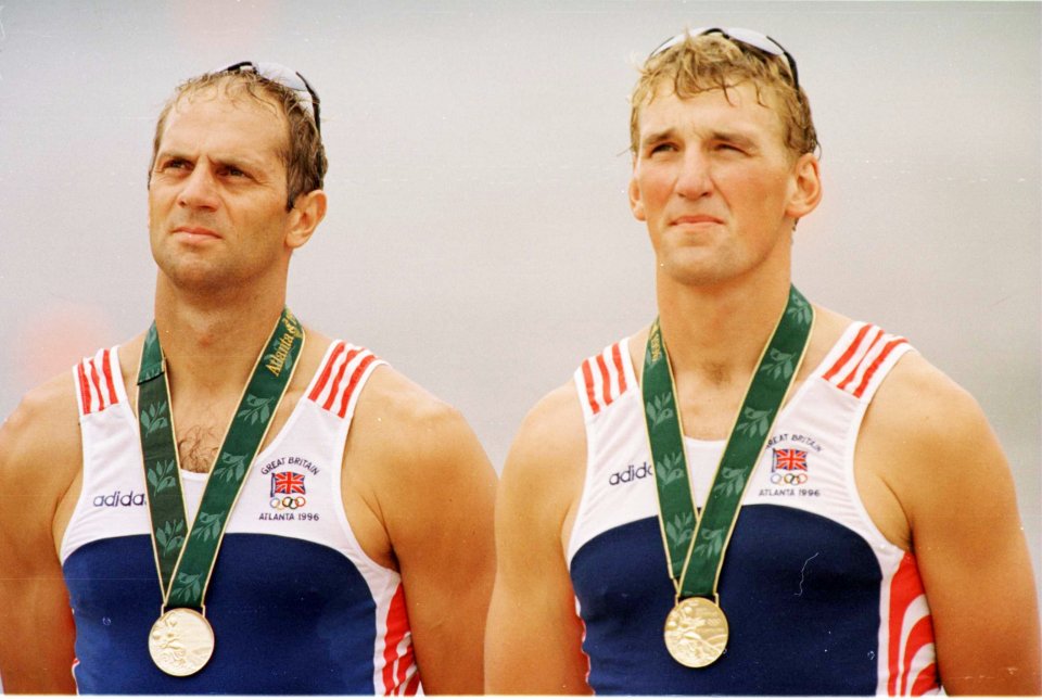  Stephen Redgrave and Matthew Pinsent claimed the only gold at the Atlanta games in 1996