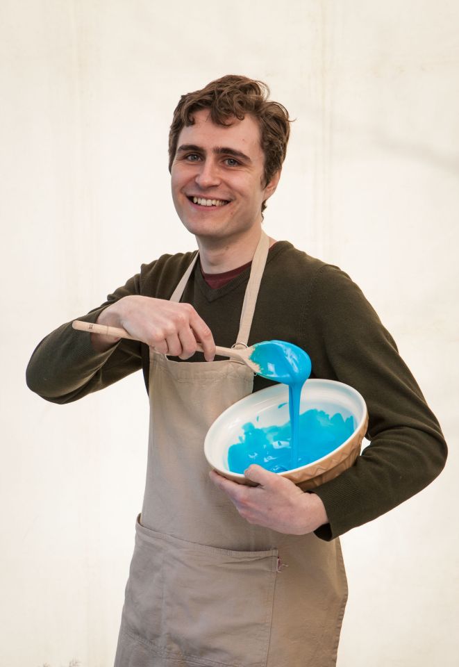  Ex-teacher and Oxford graduate Tom likes to bring unusual flavours and ingredients to his baking