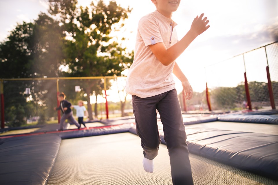  Medical professionals are warning trampoline parks are an "emerging health concern". File image used