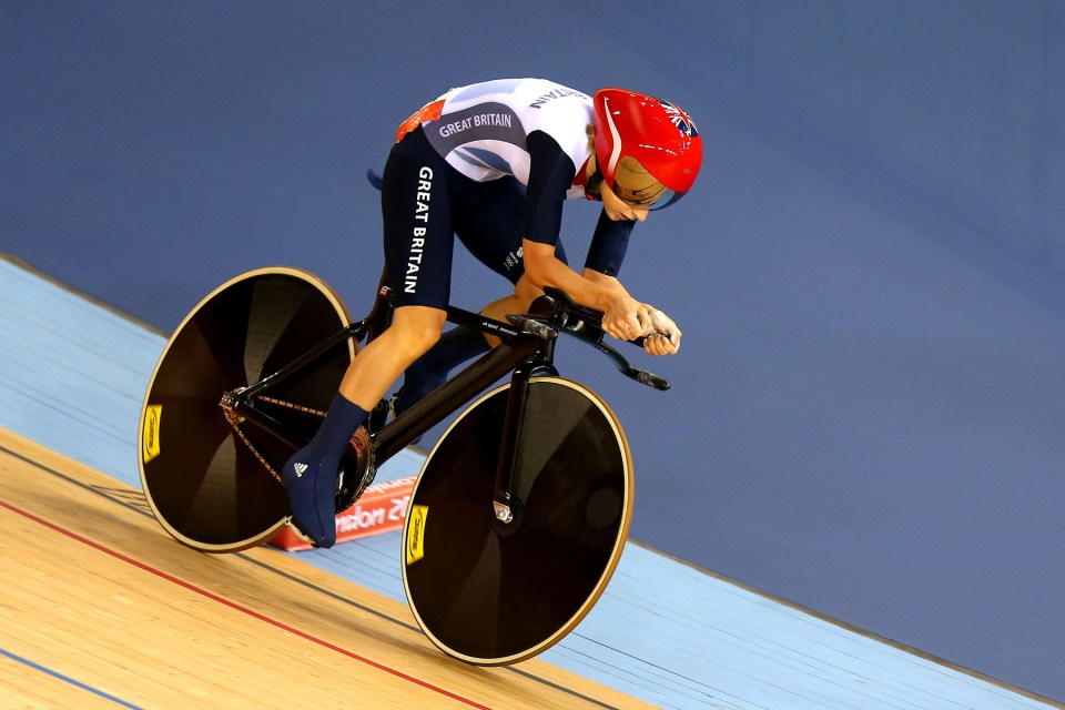  Laura Trott is set to add to Britain's medal collection