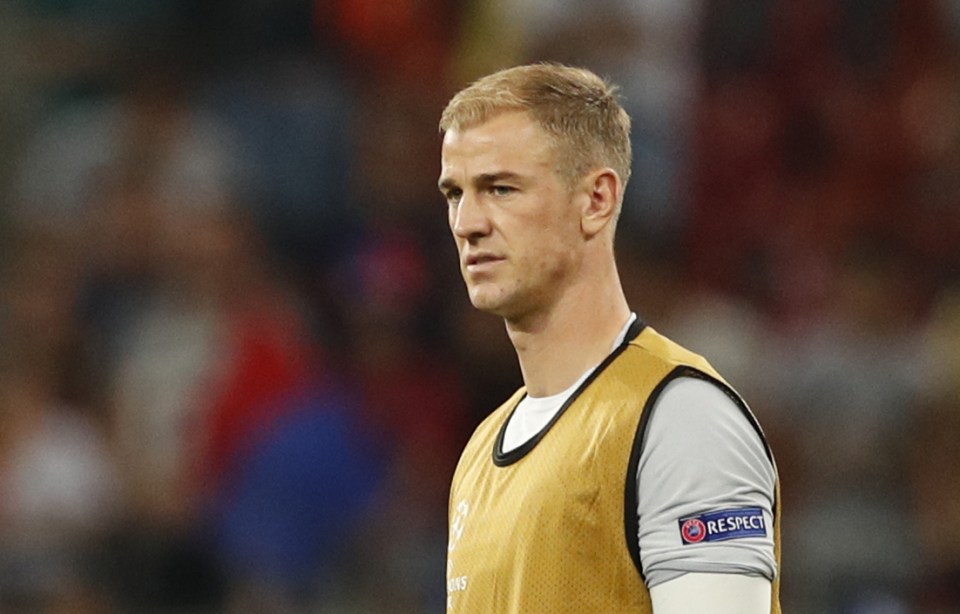  Joe Hart is expected to leave the Etihad this month