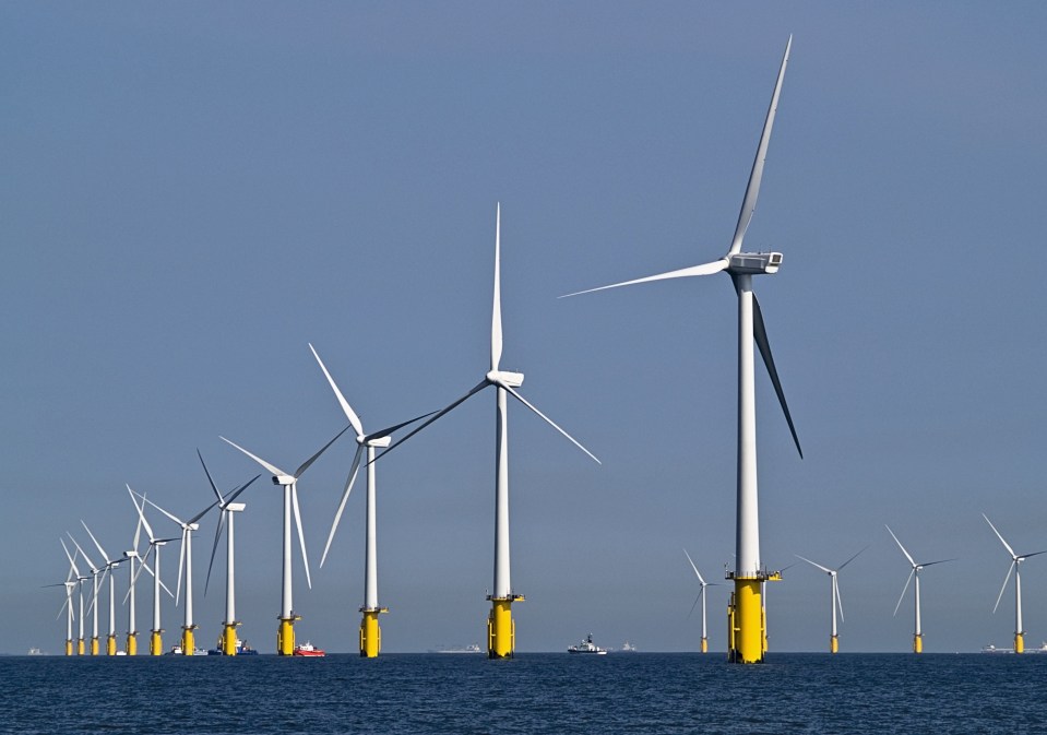  The turbines are almost twice as tall as Big Ben