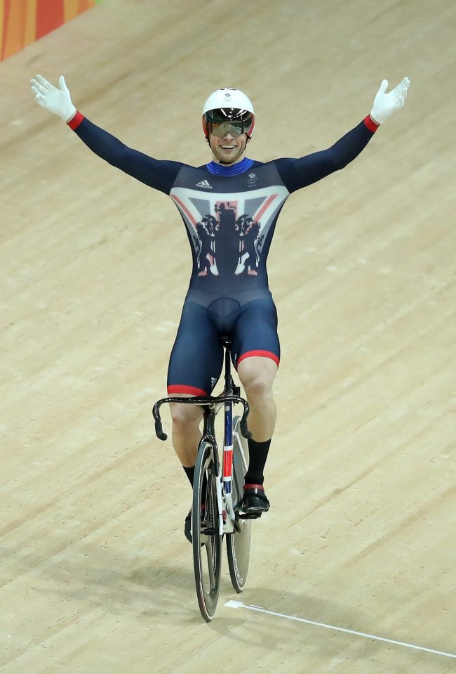 Jason Kenny won an incredible three Olympic golds in Rio to take his tally to six