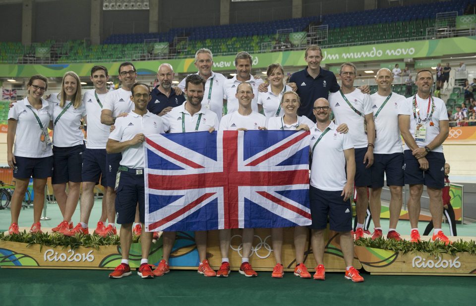  Team GB were dominant in the velodrome