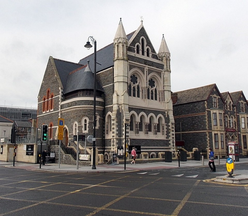 The incident happened at Chapel 1877 on Churchill Way in Cardiff on Saturday