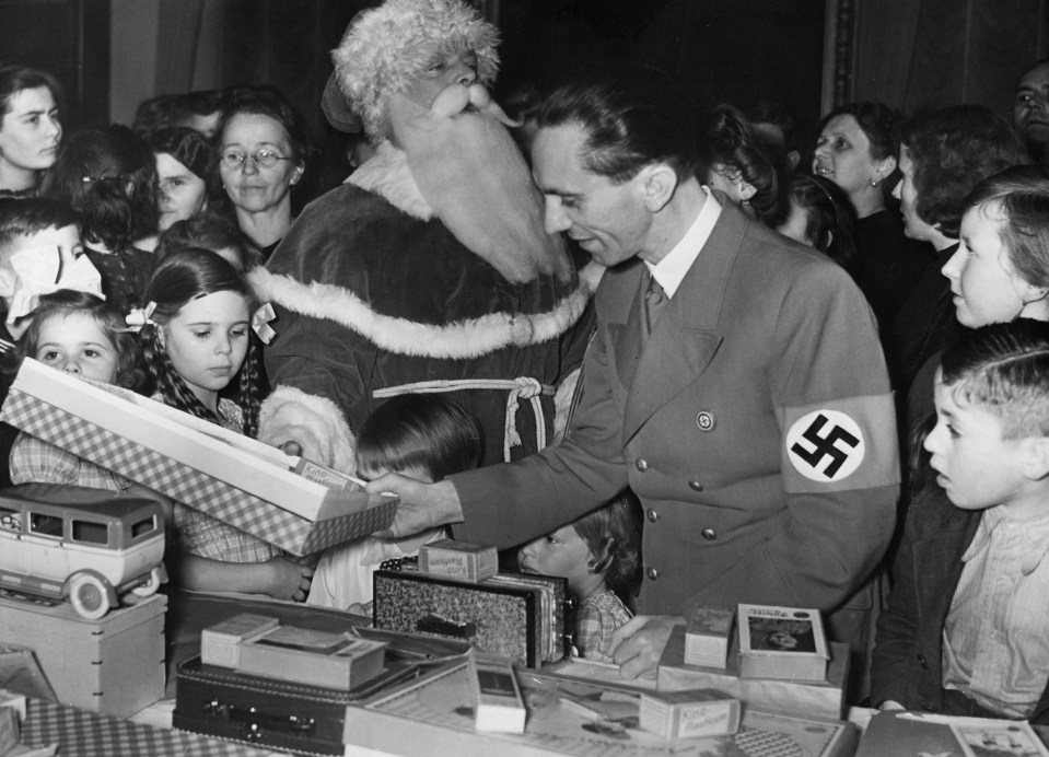  Goebbels was the head of Nazi propaganda - which was used to turn the population against the Jews