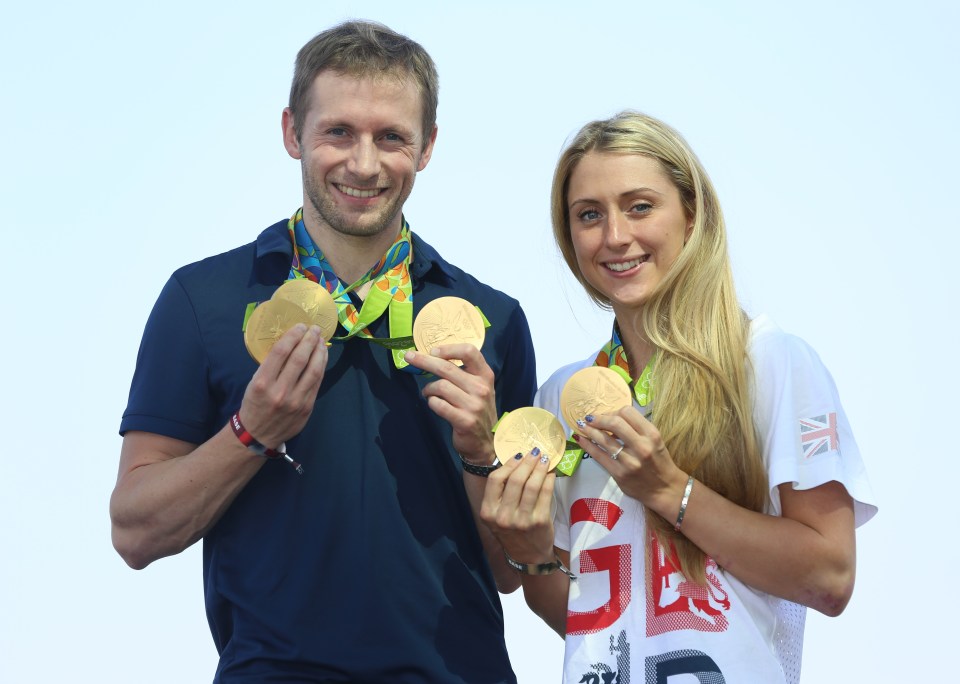 Jason Kenny and Laura Trott