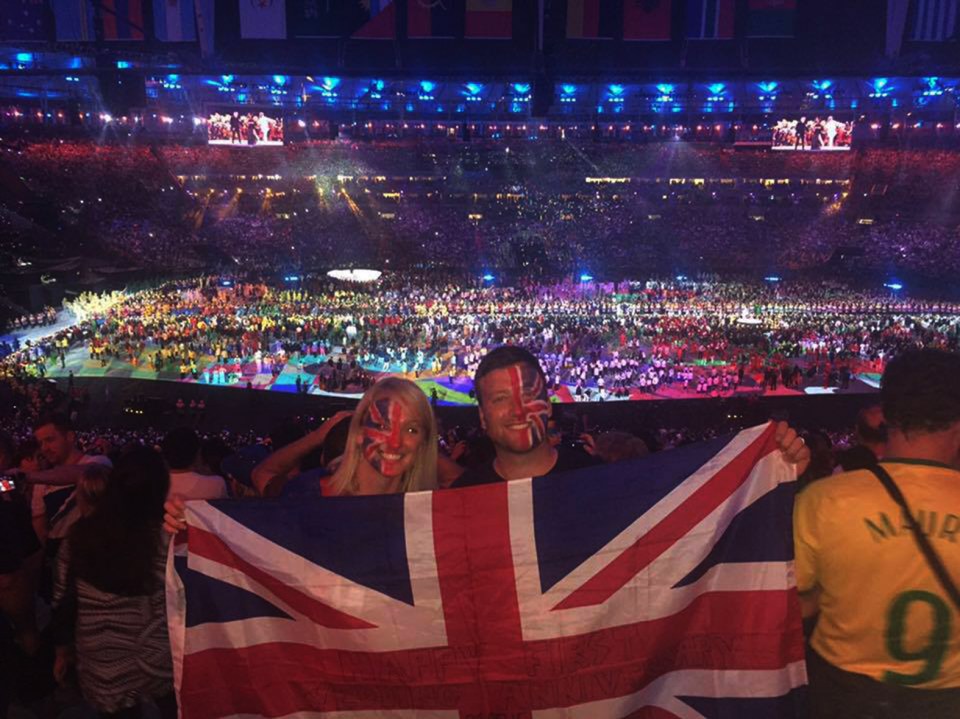  The couple, from Fakenham in Norfolk, started planning an Olympic honeymoon when they got engaged