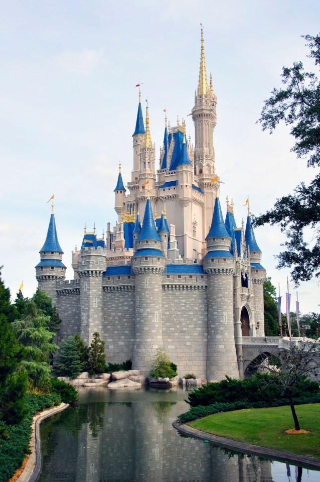  Cinderella's Castle, Disneyworld, Orlando, Florida, USA