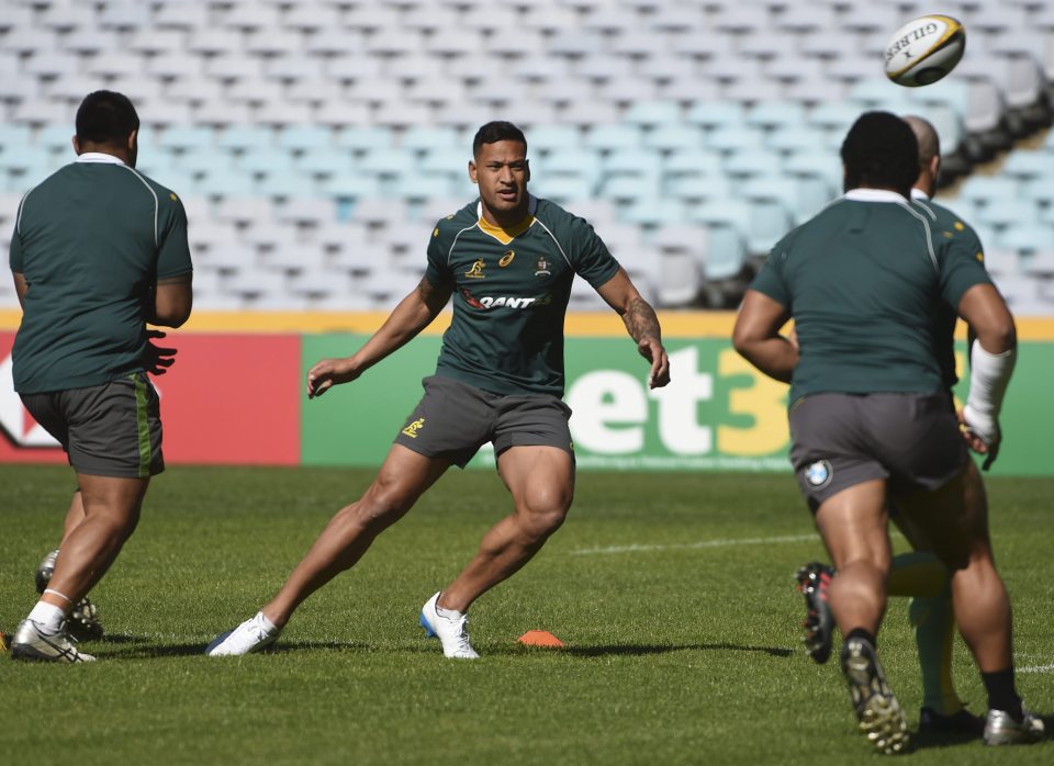  The All Blacks will have to keep the Aussie star man Israel Folau quiet