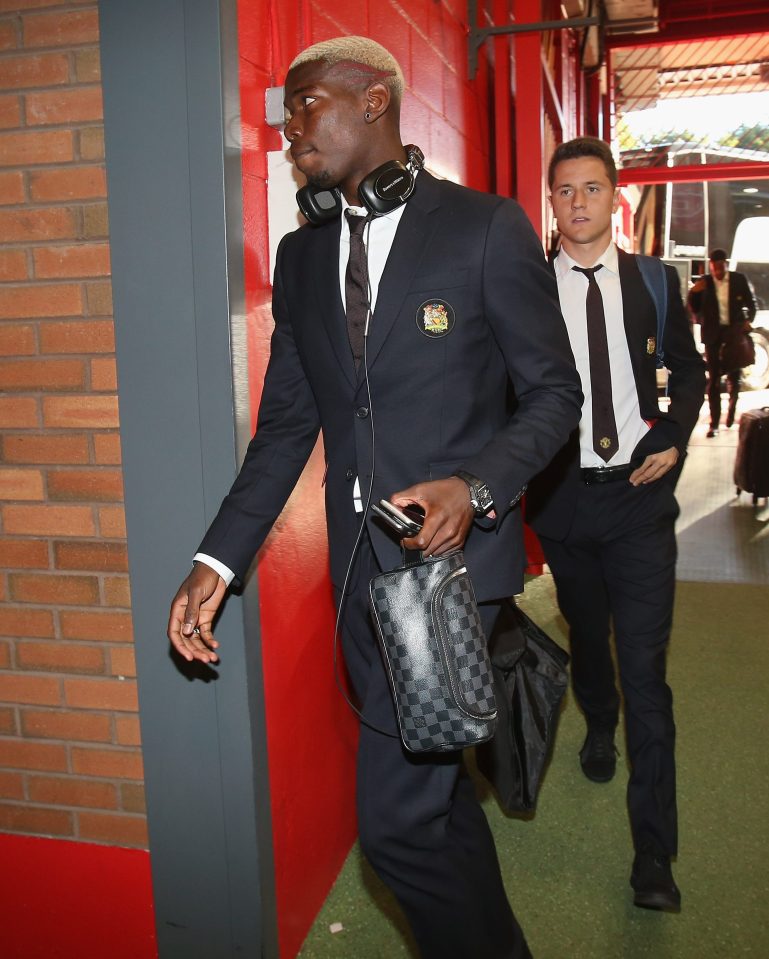  Pogba will make his second debut for United tonight at home to Saints