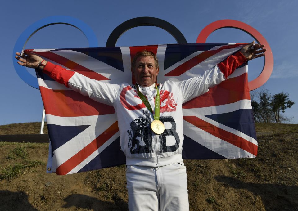 Nick Skelton won gold in the showjumping for Team GB, aged 58 