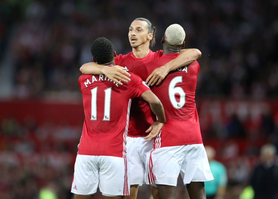  As well as Anthony Martial, Rashford now has Zlatan Ibrahimovic to compete with up front