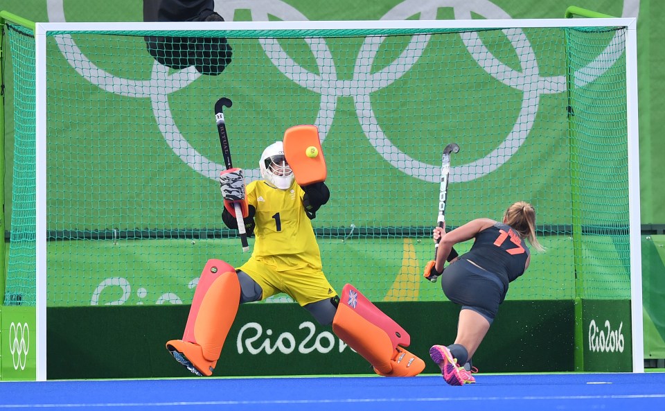 Hinch performed wonders in the penalty shootout to help Team GB to gold