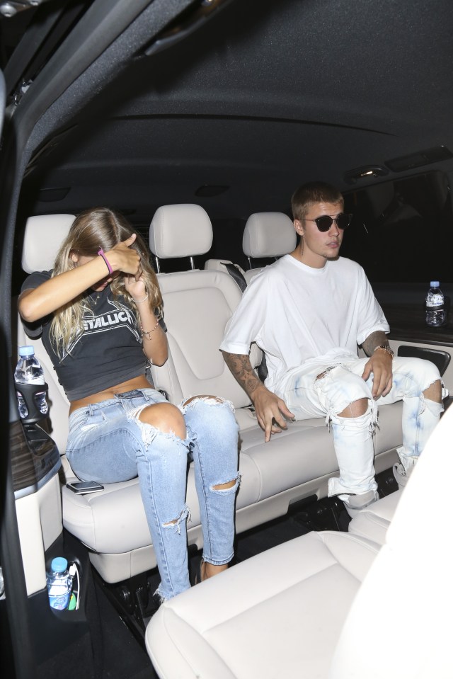 This picture of Justin and Bronte leaving a club together started fans guessing on Friday