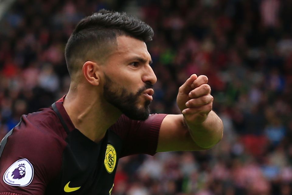 Aguero will be gunning to add more goals before the weekend - but he may not be risked in Wednesdays second leg against Steaua