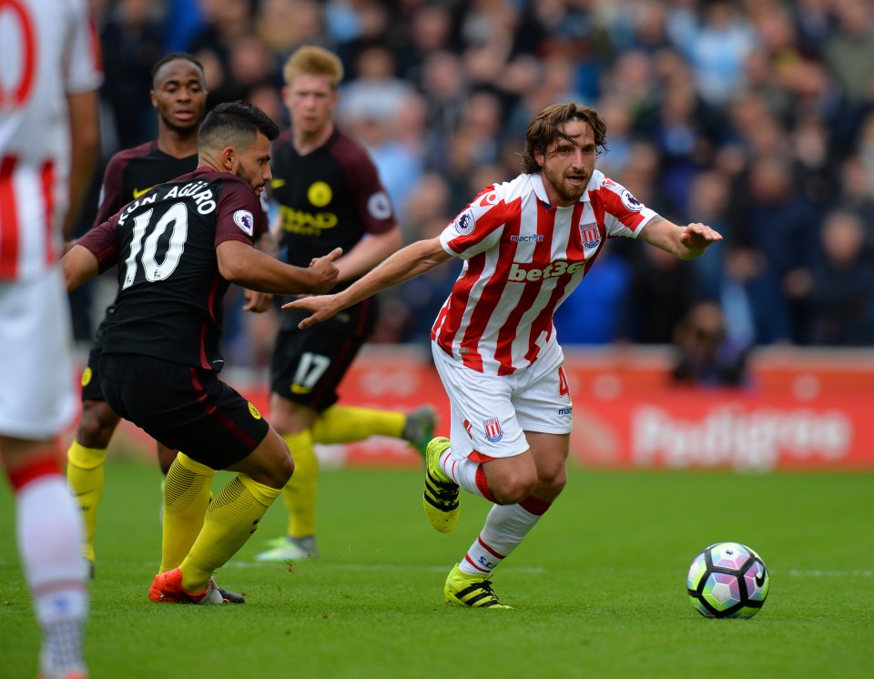 Joe Allen moved to Stoke after being let go by Liverpool boss Jurgen Klopp